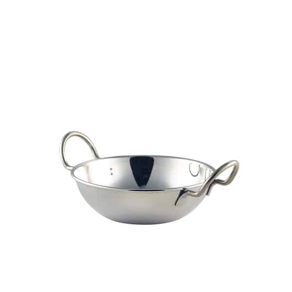 Stainless Steel Balti Dish 13cm(5")With Handl - Pack of 12