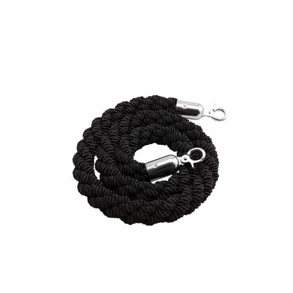 Barrier Rope Black - Use W/ Code BP-RPE - Pack of 1
