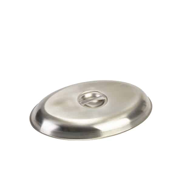 GenWare Stainless Steel Cover For Oval Vegetable Dish 30cm/ 12" - Pack of 1