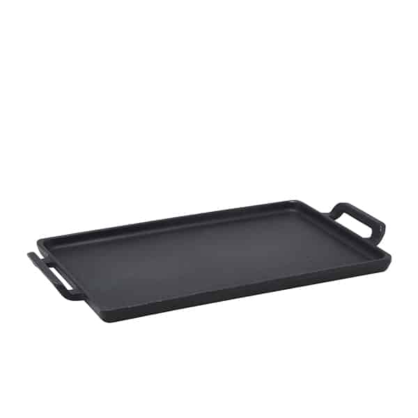 GenWare Cast Iron Rectangular Platter 25 x 15.5cm - Pack of 6