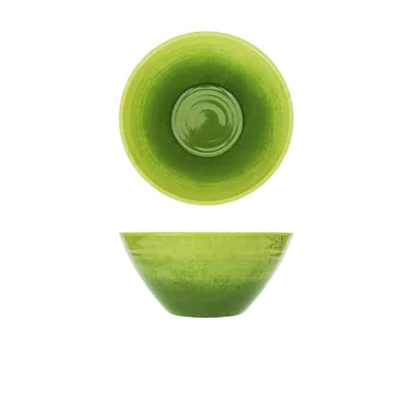 Light Green Glazed Melamine Casablanca Bowl 20.5 x 9.5cm - Pack of 1