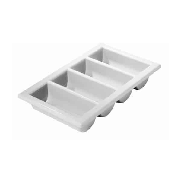 Cutlery Tray/Box 1/1 13" X 21" Grey - Pack of 1