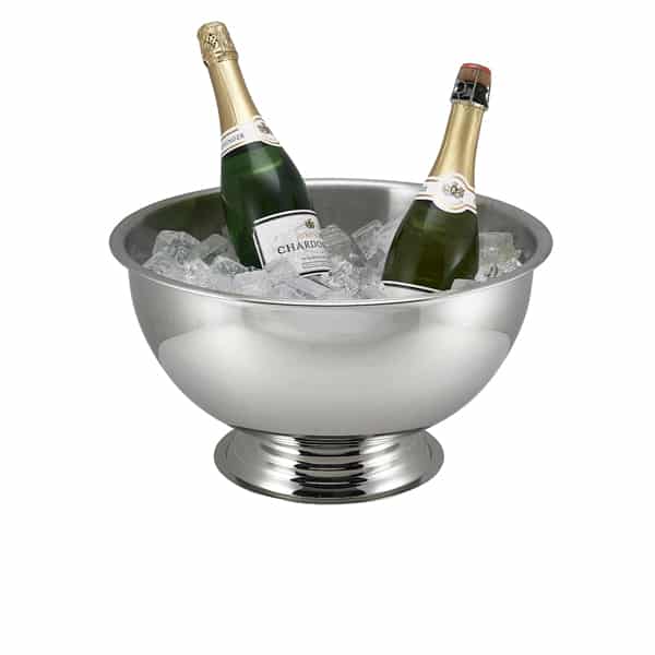 Genware S/St. Champagne Bowl 38cm - Pack of 1
