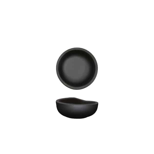 Black Copenhagen Round Melamine Bowl 8.5 x 3.5cm - Pack of 24
