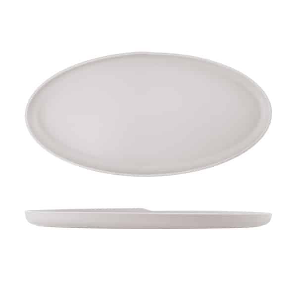 White Copenhagen Oval Melamine Dish 55 x 27.5cm - Pack of 1