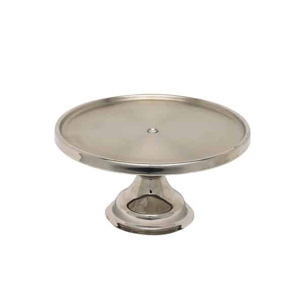 Genware S/St. Cake Stand 13"Dia.6.5" High - Pack of 1