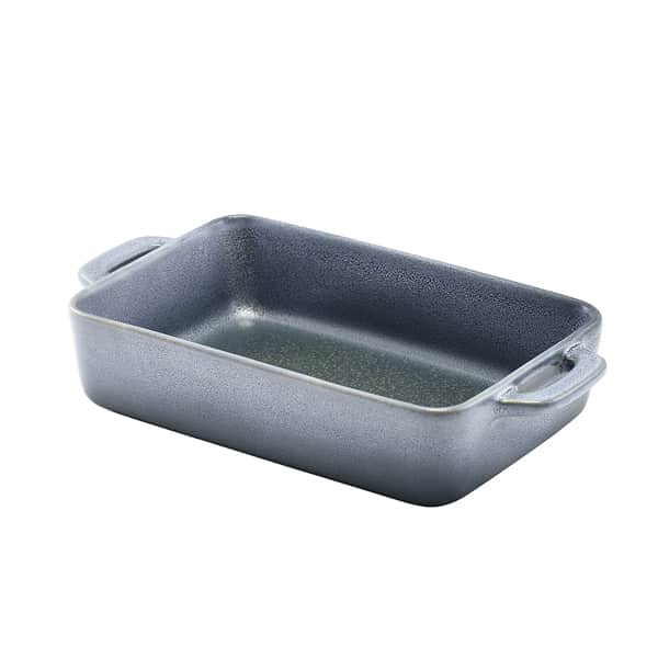 Forge Graphite Stoneware Rectangular Dish 16 x 10.5 x 4cm - Pack of 6