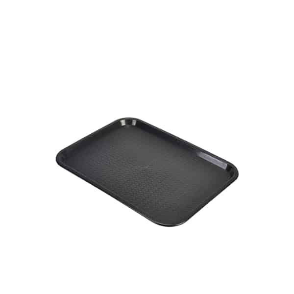 Fast Food Tray Black Small - Pack of 1