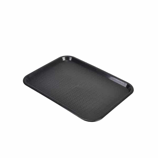 Fast Food Tray Black Large - Pack of 1