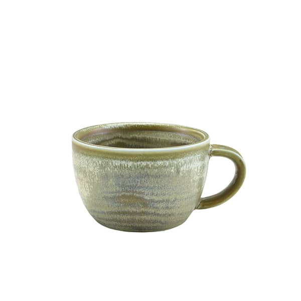 Terra Porcelain Matt Grey Coffee Cup 22cl/ 7.75oz - Pack of 6