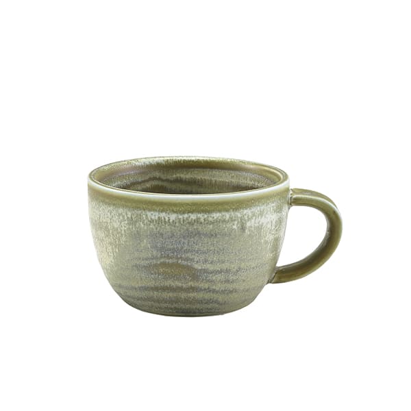 Terra Porcelain Matt Grey Coffee Cup 28.5cl/ 10oz - Pack of 6