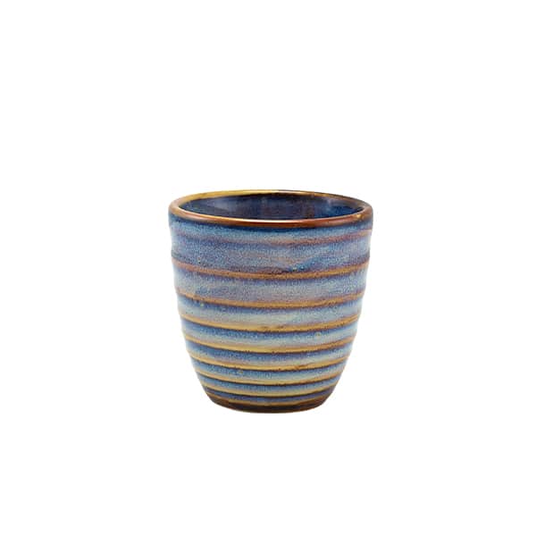 Terra Porcelain Aqua Blue Dip Pot 16cl/ 5.6oz - Pack of 12