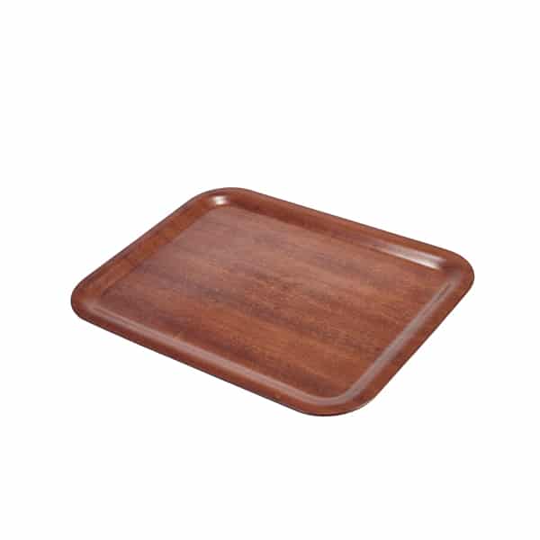 Darkwood Mahogany Tray 46 x 34cm - Pack of 1