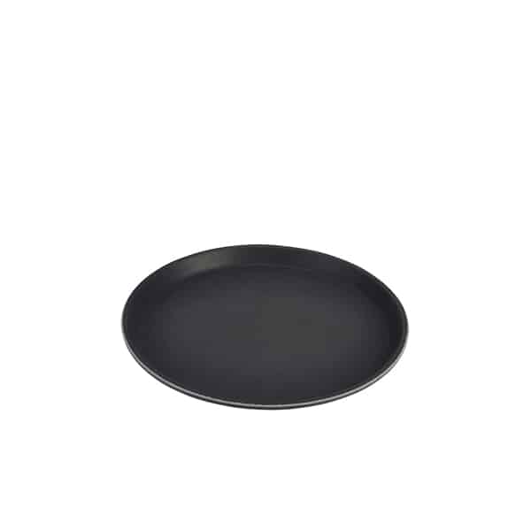 Gengrip 11" Round Non-Slip Tray Black - Pack of 1