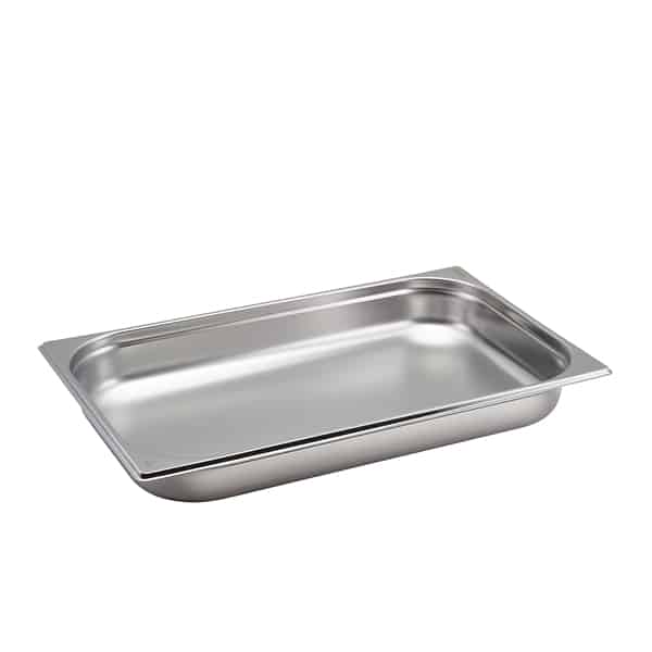 St/St Gastronorm Pan 1/1 - 65mm Deep - Pack of 1