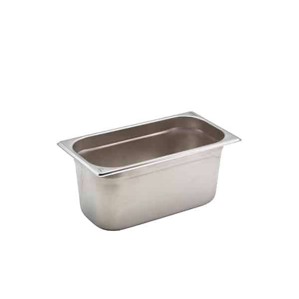 St/St Gastronorm Pan 1/3 - 150mm Deep - Pack of 1