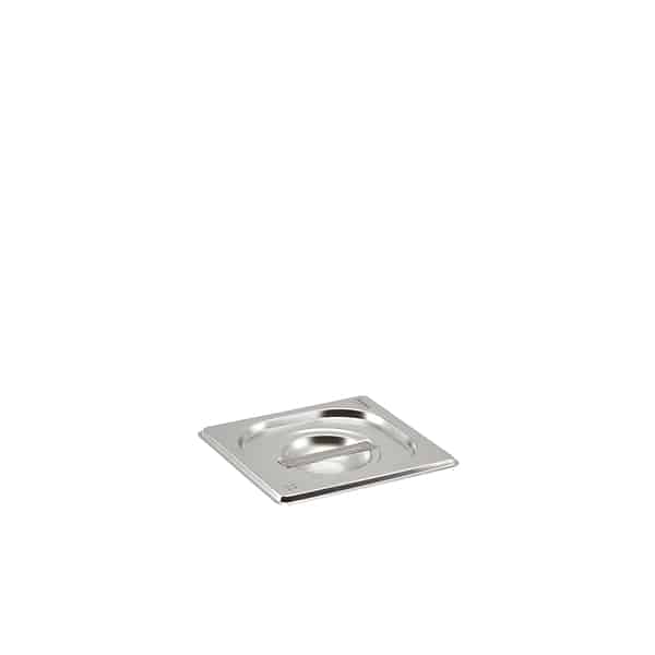 St/St Gastronorm Pan Lid 1/6 - Pack of 1