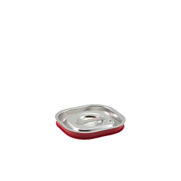 St/St Gastronorm Sealing Pan Lid 1/6 - Pack of 1