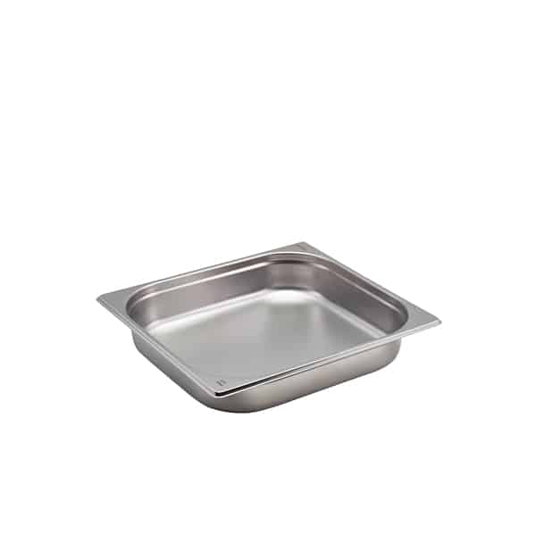 St/St Gastronorm Pan 2/3 - 65mm Deep - Pack of 1