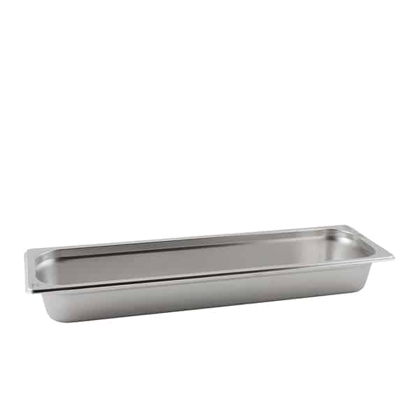 St/St Gastronorm Pan 2/4 - 65mm Deep - Pack of 1