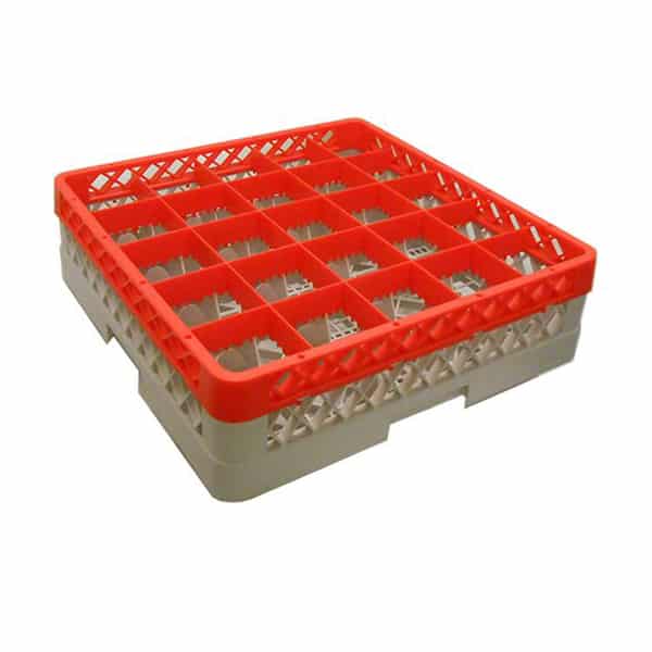 Genware 25 Comp Glass Rack With 1 Extender - Pack of 1