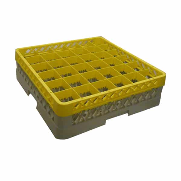 Genware 36 Comp Glass Rack With 2 Extenders - Pack of 1