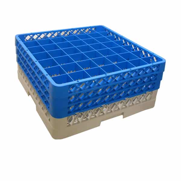 Genware 49 Comp Glass Rack With 3 Extenders - Pack of 1