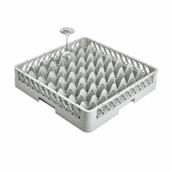 Genware 49 Compartment Glass Rack - Pack of 1