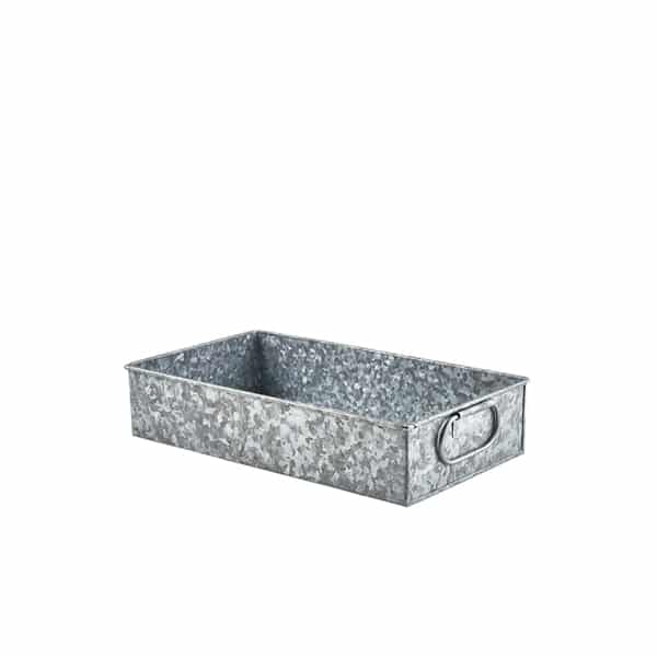 GenWare Galvanised Steel Display Tray GN 1/3 - Pack of 1