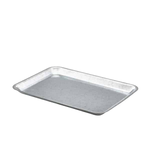 Galvanised Steel Tray 31.5x21.5x2cm - Pack of 12