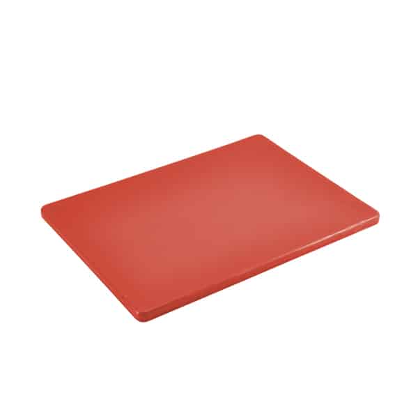 GenWare Red High Density Chopping Board 18 x 12 x 0.5" - Pack of 1