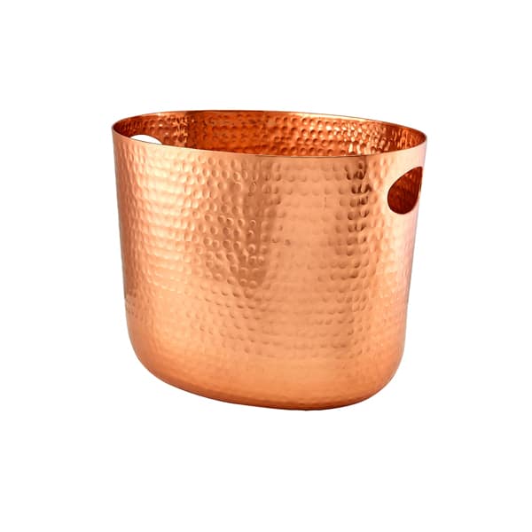 GenWare Copper Aluminium Hammered Wine Bucket 30.5cm - Pack of 1