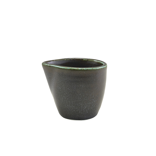 Terra Porcelain Black Jug 9cl/ 3oz - Pack of 12