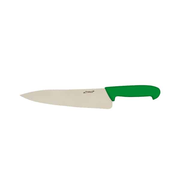 Genware 10'' Chef Knife Green - Pack of 1