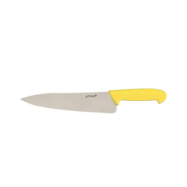 Genware 10'' Chef Knife Yellow - Pack of 1