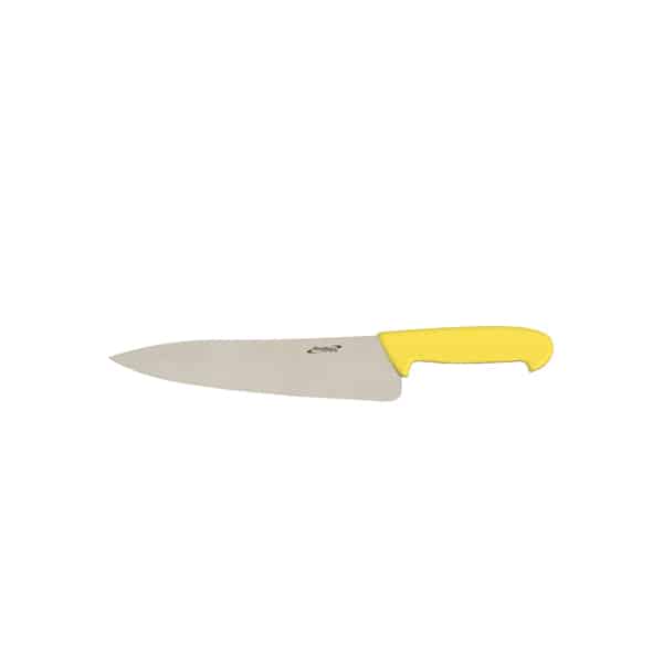 Genware 8'' Chef Knife Yellow - Pack of 1