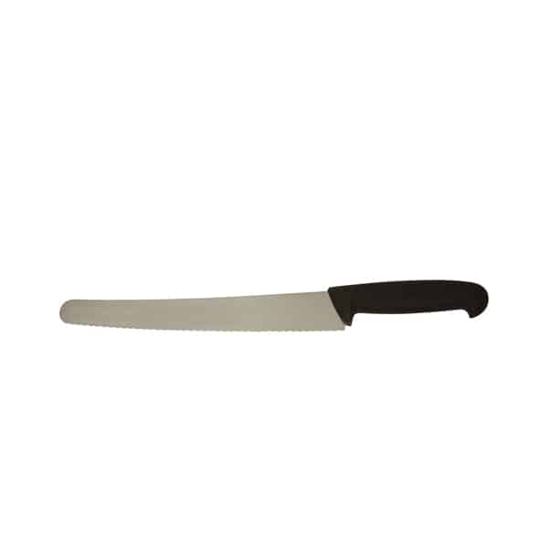 Genware 10" Universal/ Pastry (Serrated) - Pack of 1