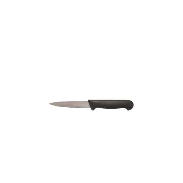 Genware 4" Vegetable Knife Black - Pack of 1