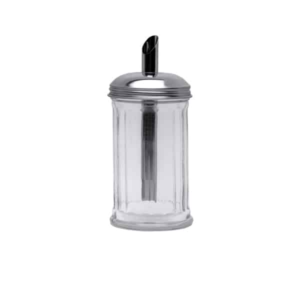 Sugar Pourer Clear Glass Base S/ St. Tube Top - Pack of 1