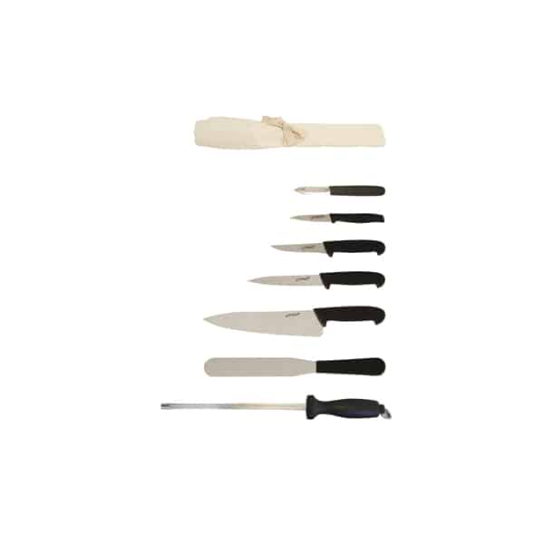 7 Piece Knife Set + Knife Wallet - Pack of 1