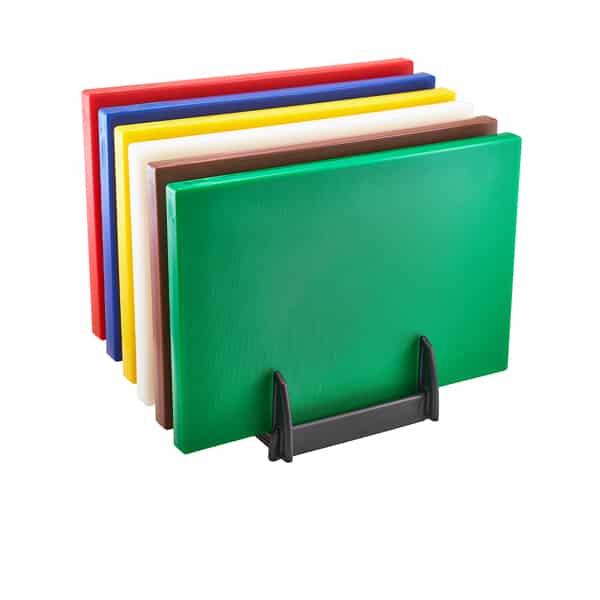 Low Density Chopping Board And Rack Set 18 x 12 x 1" - Pack of 1
