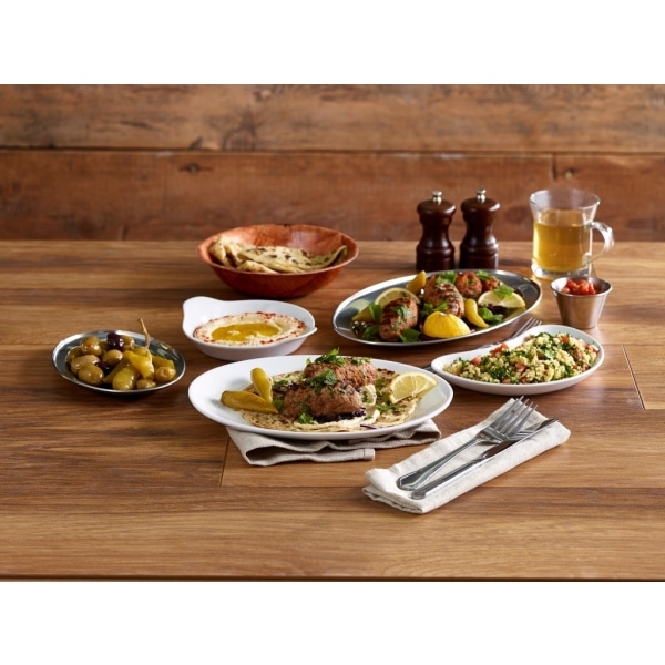 GenWare Stainless Steel Oval Flat - Pack of 1 2 GenWare Stainless Steel Oval Flat - Pack of 1 - Image 2