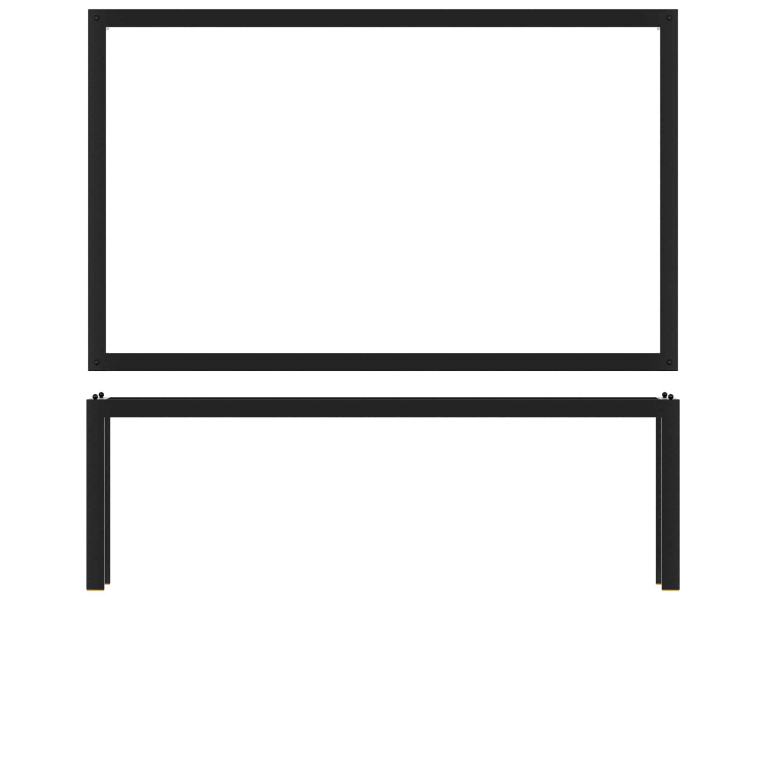 Black Luxor Metal GN 1/1 Riser 53 x 32.5 x 17cm - Pack of 1