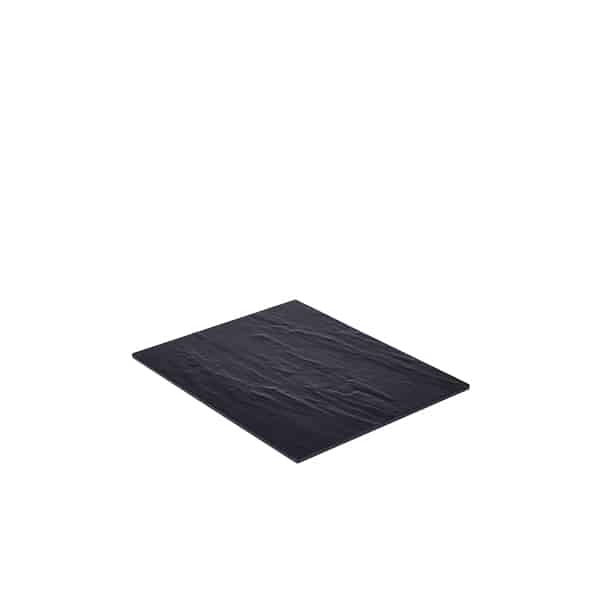Slate Melamine Platter GN 1/2 32.5X26.5cm - Pack of 1