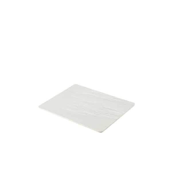 White Slate Melamine Platter GN 1/2 32.5x26.5cm - Pack of 1