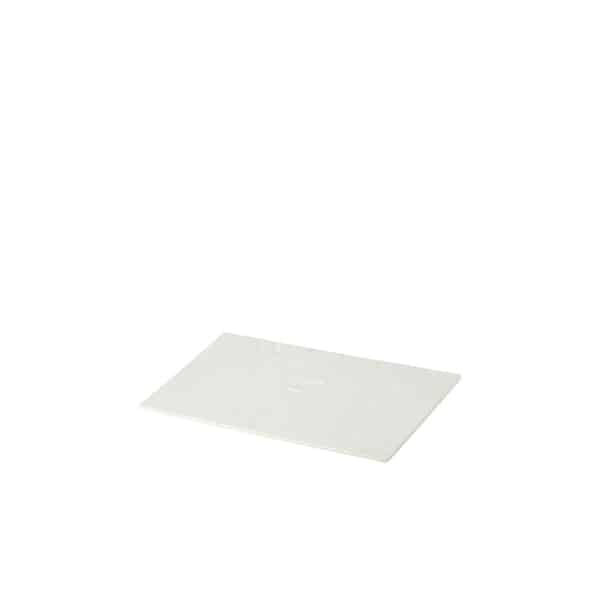 White Slate Melamine Platter GN 1/3 32.5x17.5cm - Pack of 1