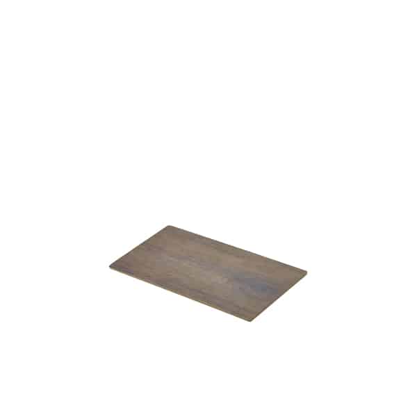 Wood Effect Melamine Platter GN 1/3 - Pack of 1