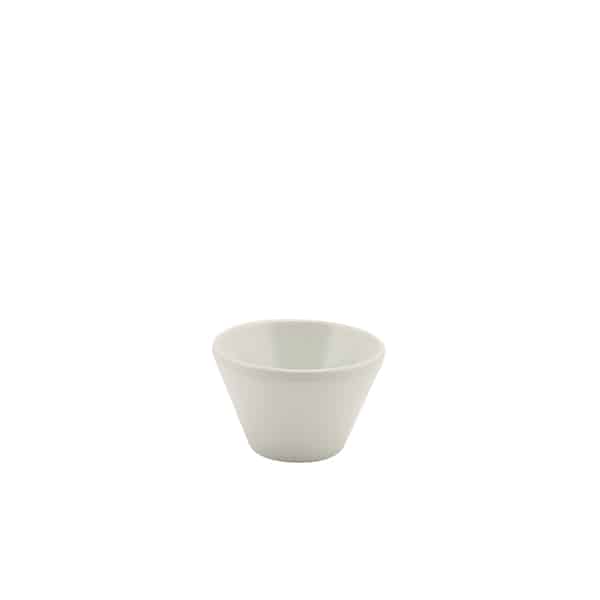 White Melamine Conical Buffet Bowl 8.5cm - Pack of 1