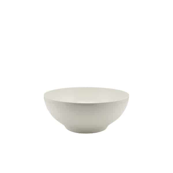 White Melamine Round Buffet Bowl 25.7cm - Pack of 1