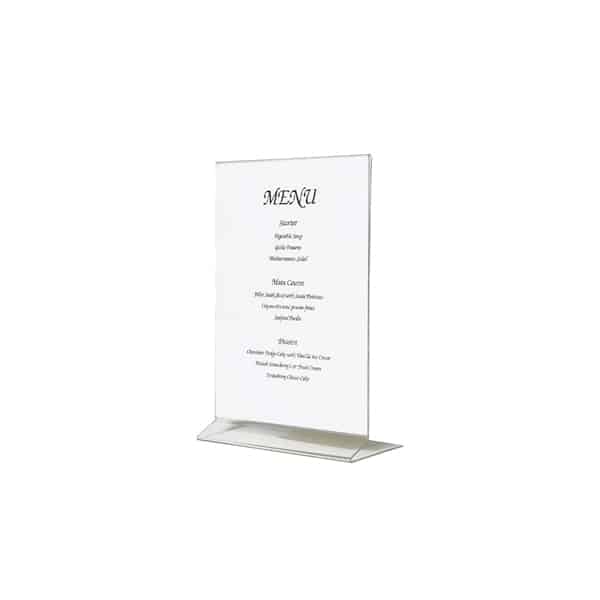 Acrylic Menu Holder A5 Size - Pack of 1